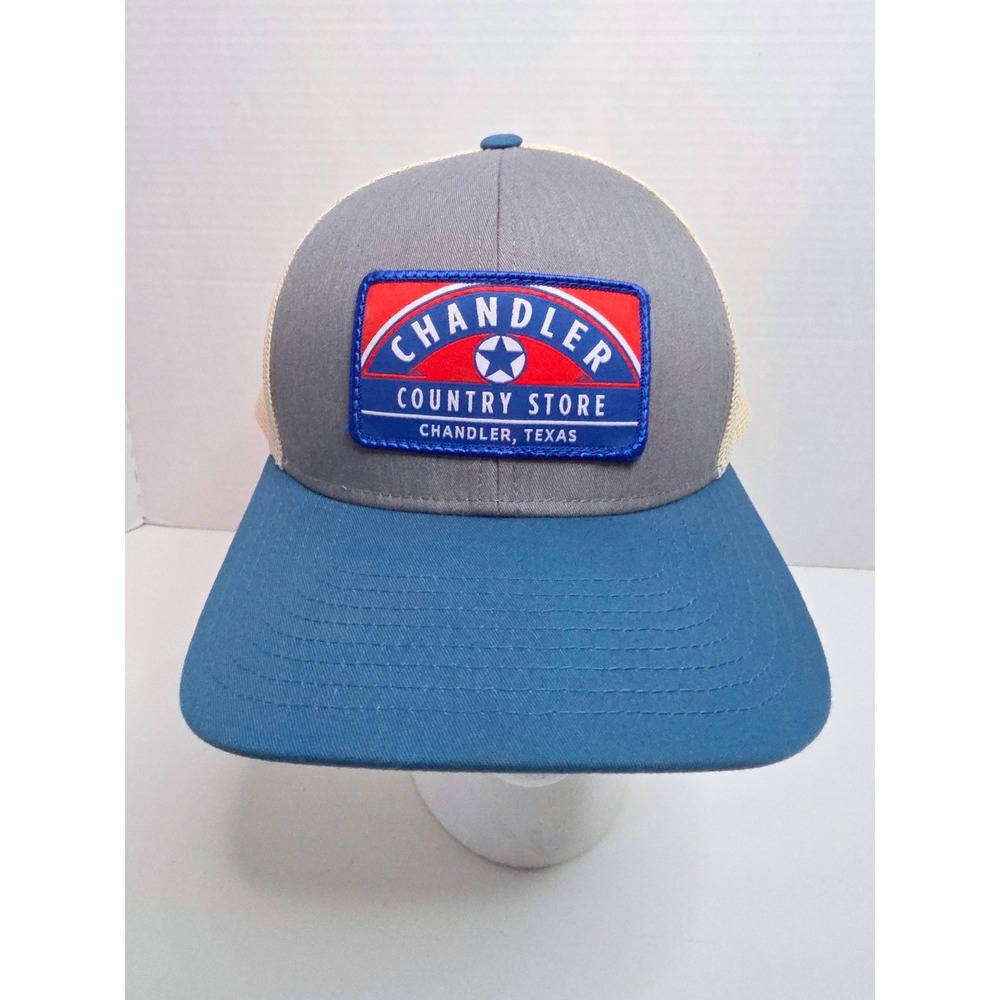 Chandler‎ Country Store Texas Trucker Hat Snapback Grey Blue